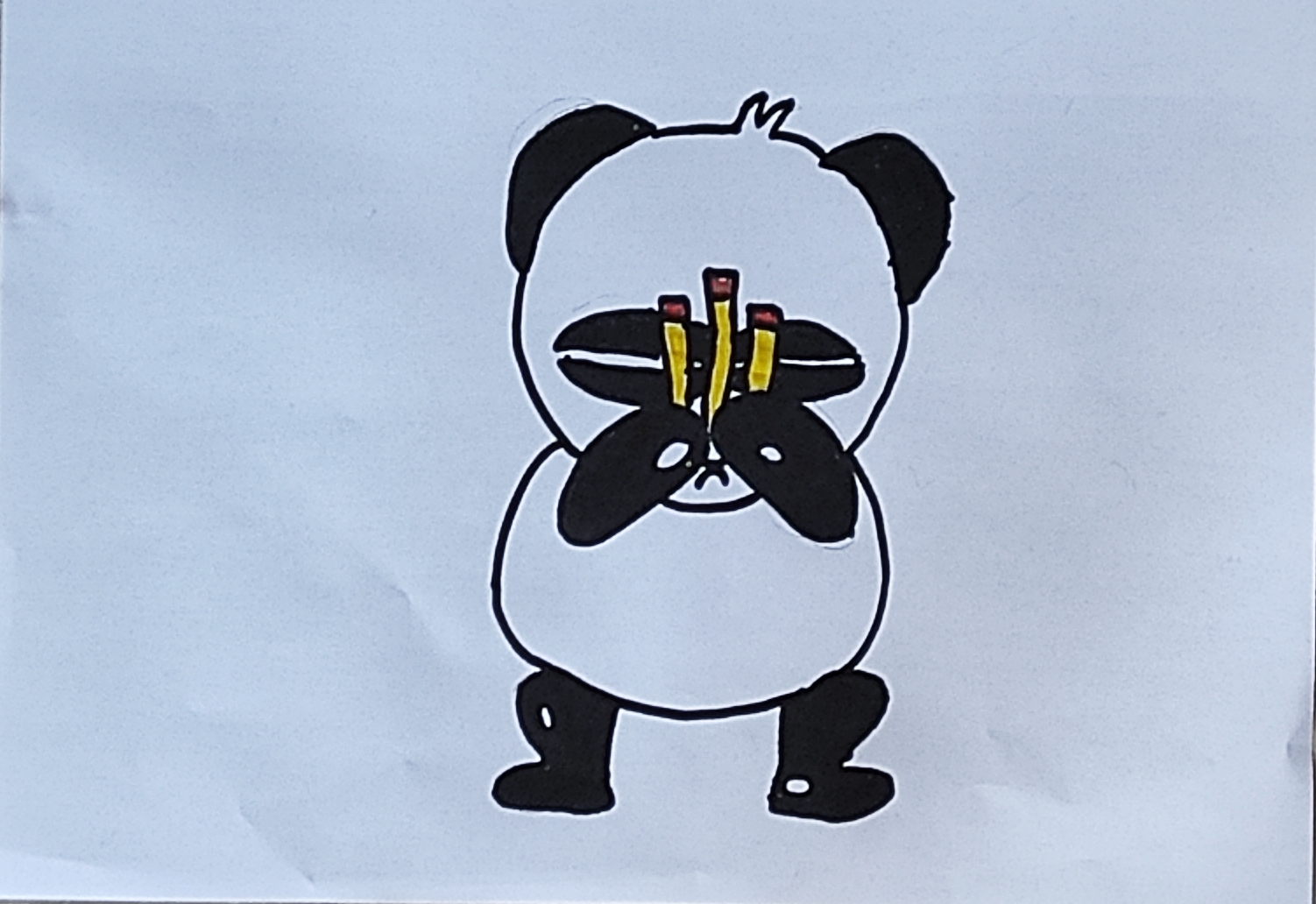 我一个朋友画的熊猫烧香浏览:27收藏:0支持:2上传时间:2021-03-05 21