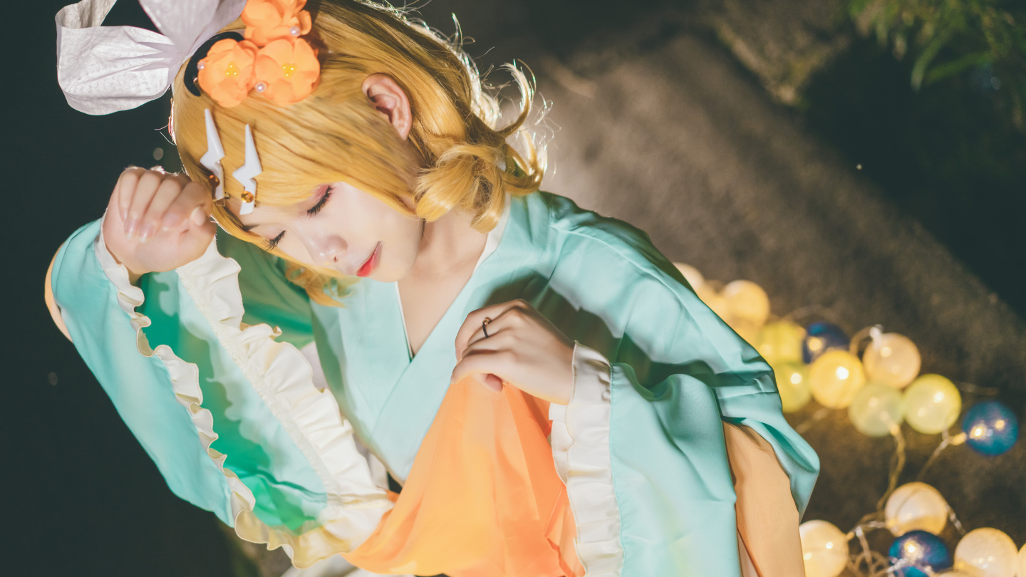 嘉霁VOCALOID镜音铃COSPLAY8