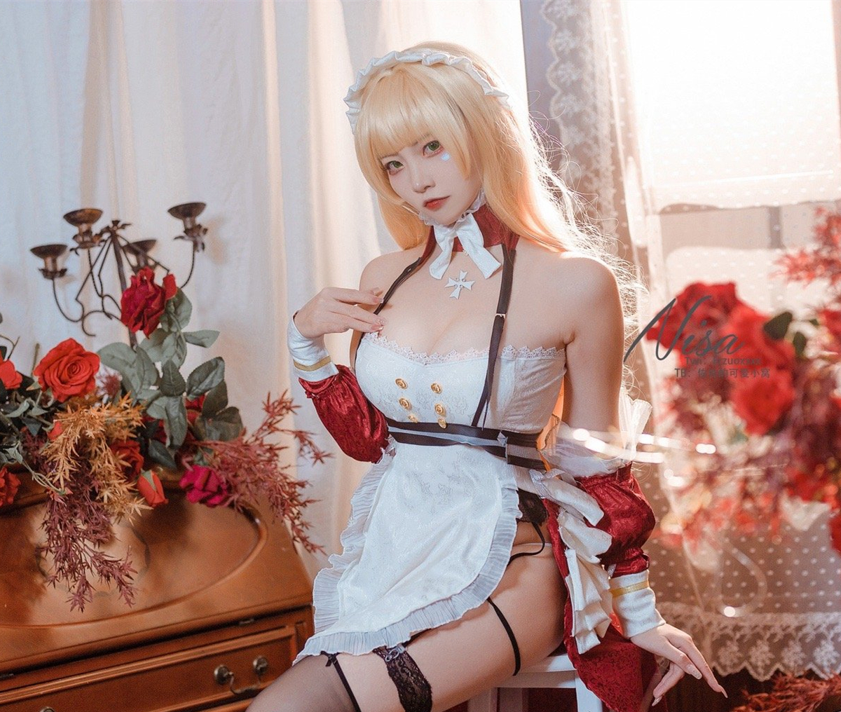 二佐Nisa碧蓝航线豪CosPlay6