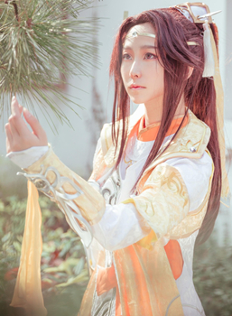 北岭寒Cosplay剑侠情缘三雪河叽太