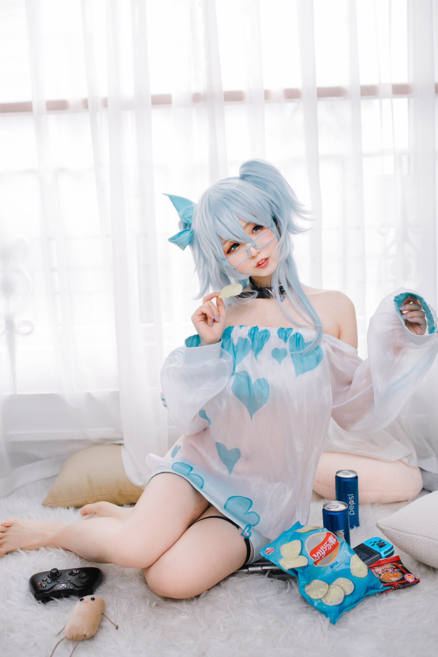 风霖霖Satori少女前线pa15奇妙山药饼cosplay2