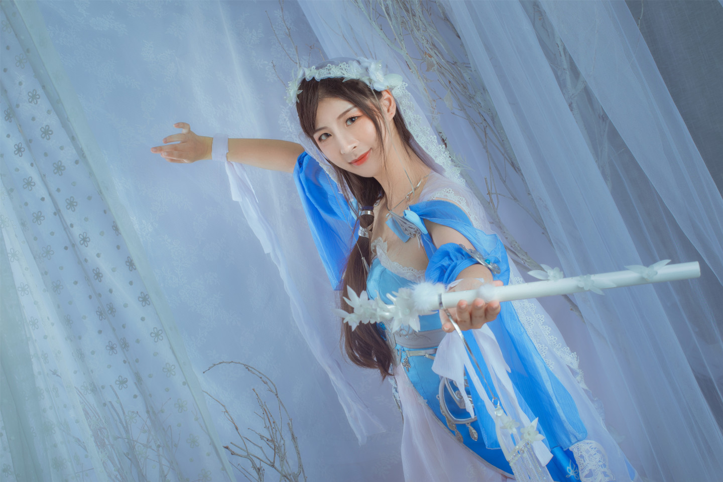 瑶音天涯明月刀心王明妆cosplay3