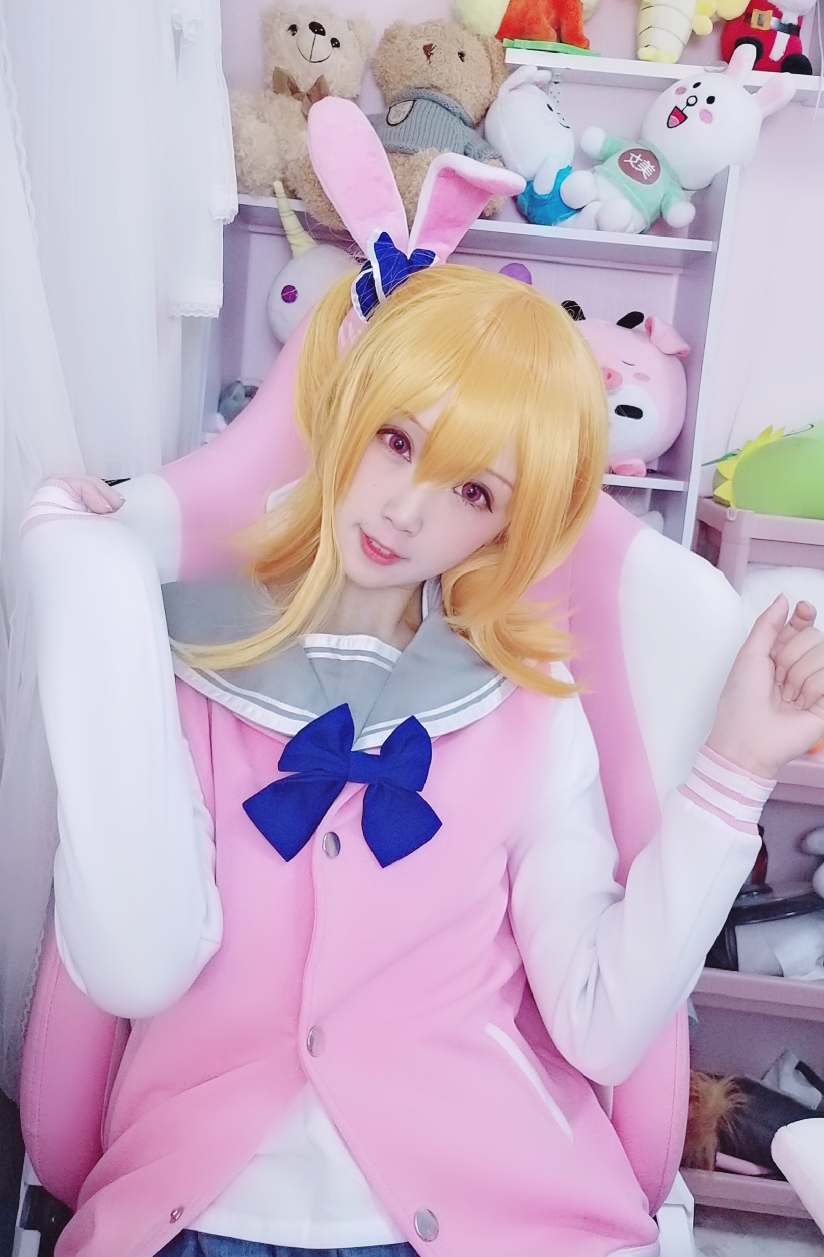 ta 的直播间轮播中二乃cos72不好看来打我汐兔子1