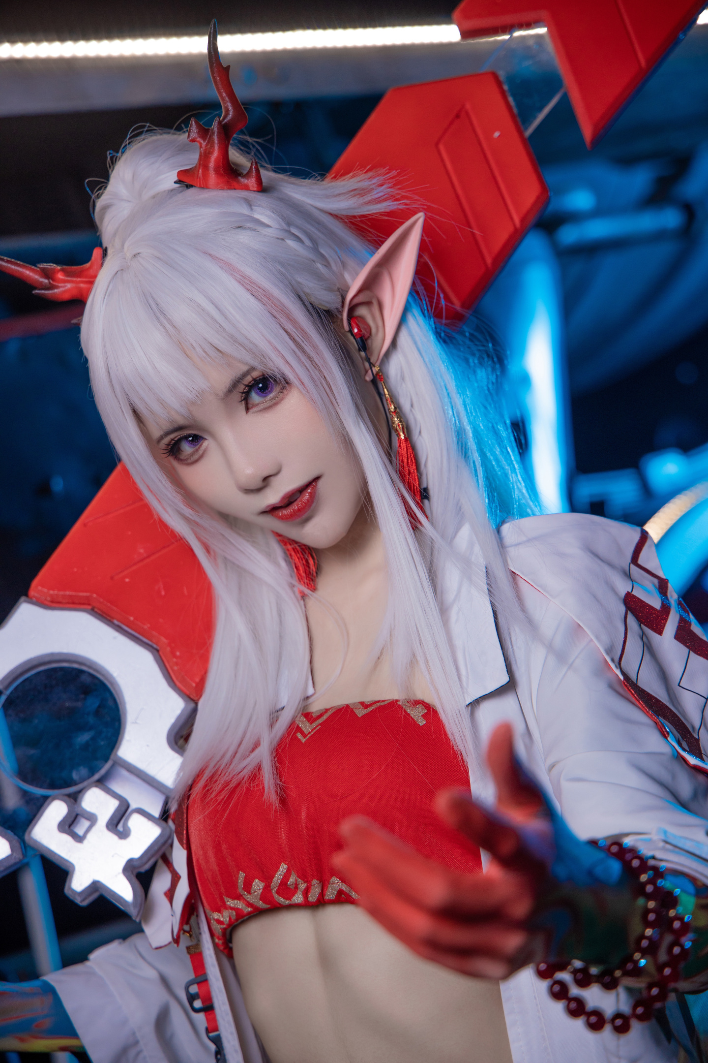 千城夜明日方舟年CosPlay7