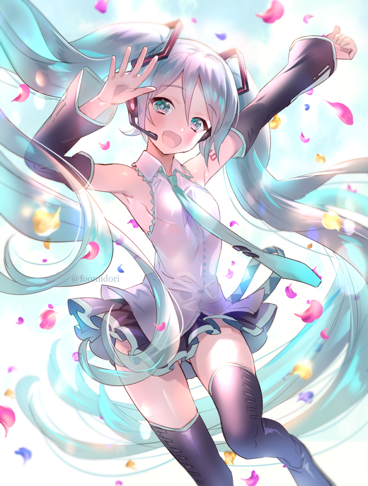 初音未来 人物美图 第6期 _ 天天爱动漫-天天娘 _ 哔哩哔哩相簿