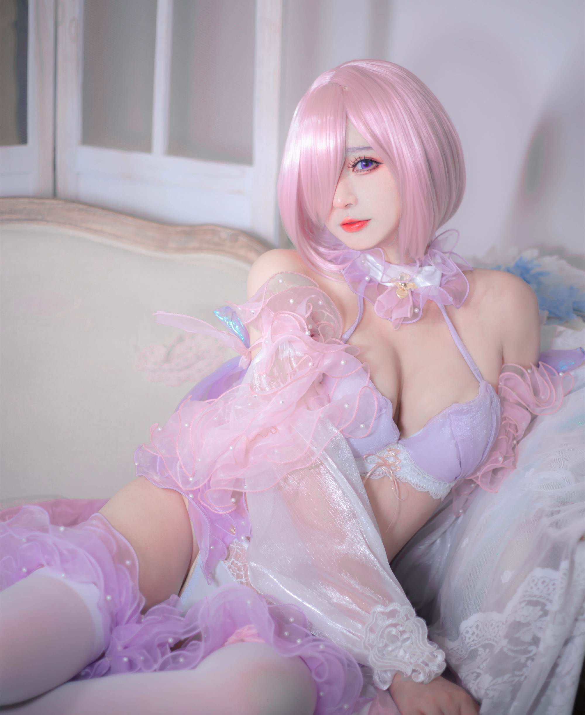 酒酿促织nya玛修CosPlay5