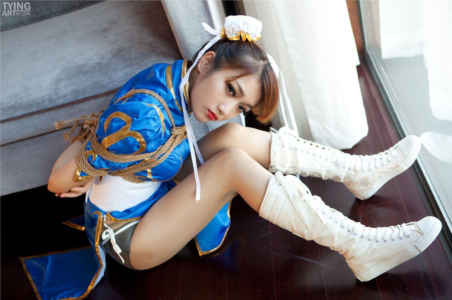 縛リ芸術/束缚艺术 Chun Li Kokomi的写真合集9