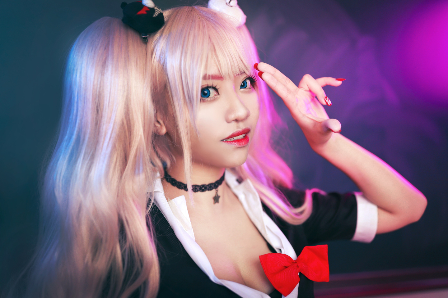 拯救世界的三三弹丸论破江之岛盾子cosplay4