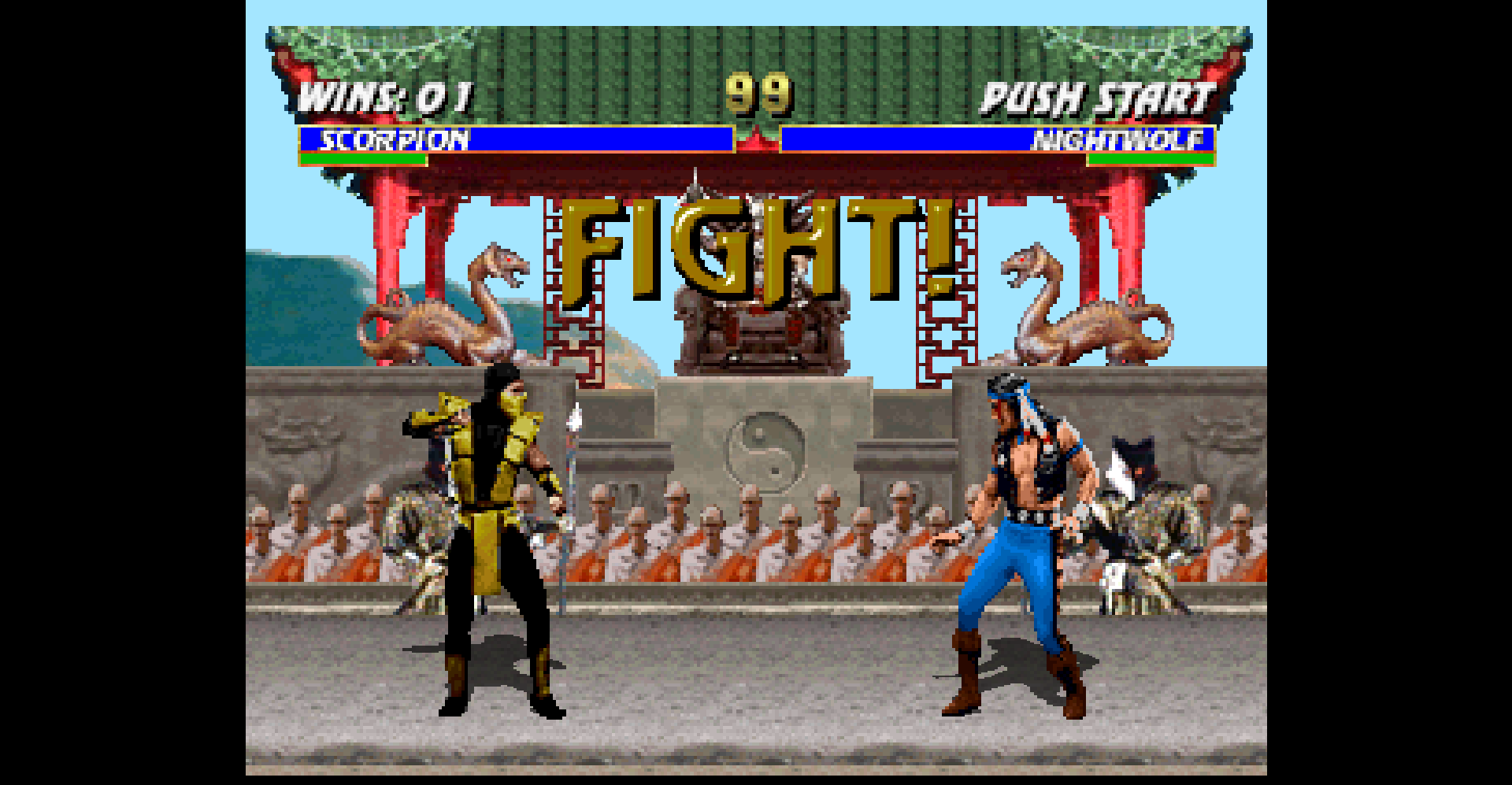 真人快打三部曲 Mortal Kombat Trilogy N64版本游戏截图