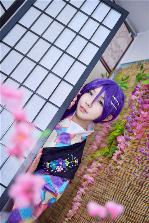 芷玖冉LoveLive东条希大正浪漫Cosplay5