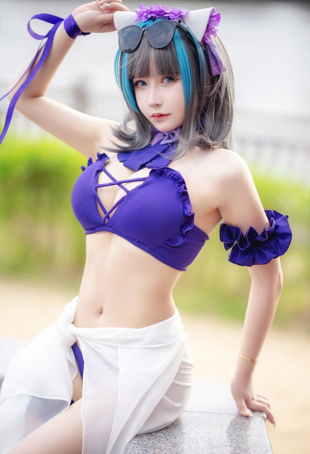 中岛莫之子i碧蓝航线柴郡CosPlay10