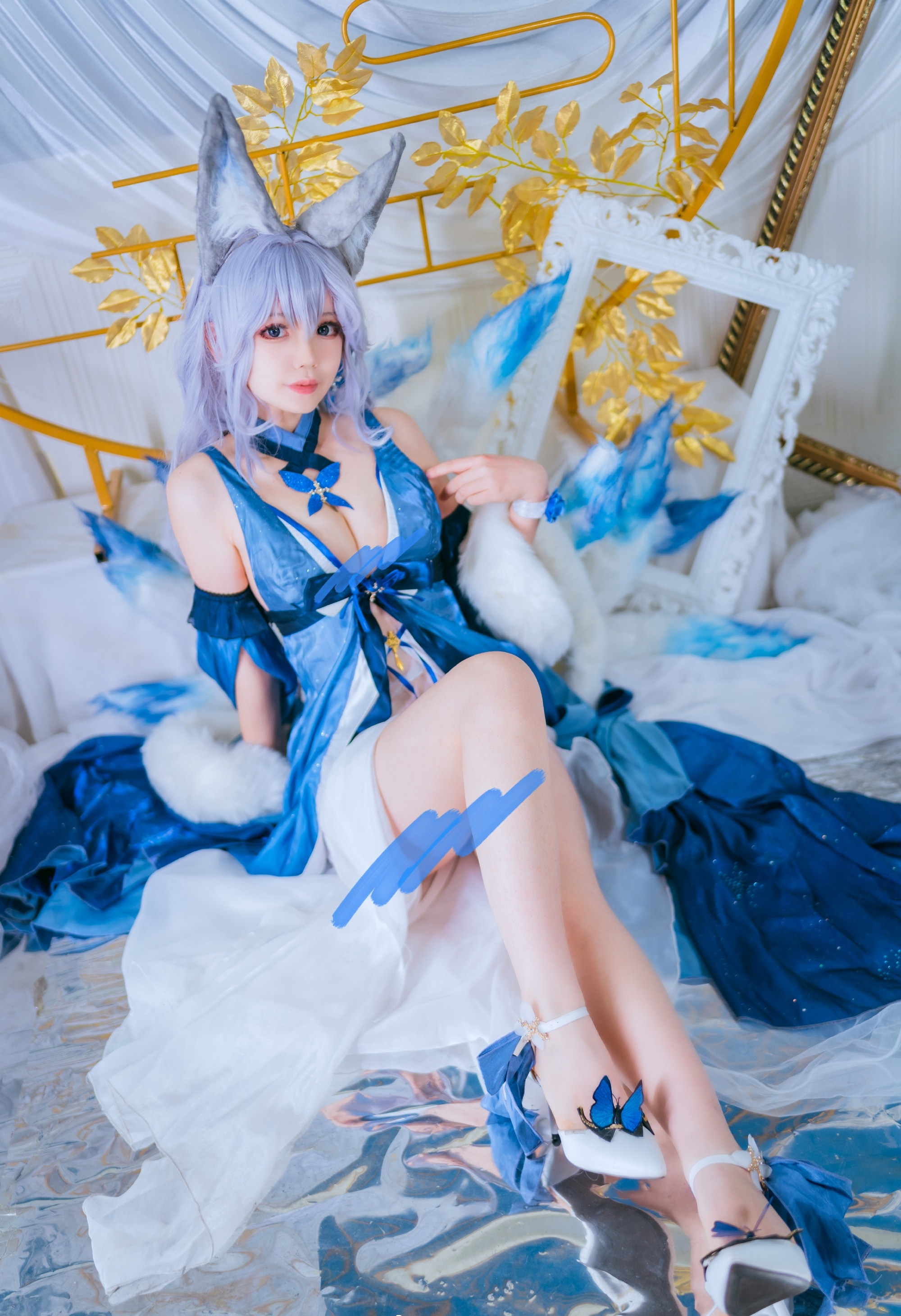 安缇兔碧蓝航线信浓胧月十夜cosplay8