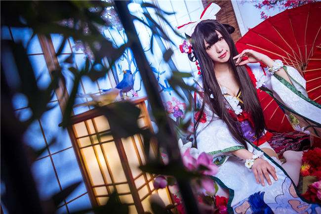 绯阴阳师花鸟卷Cosplay3