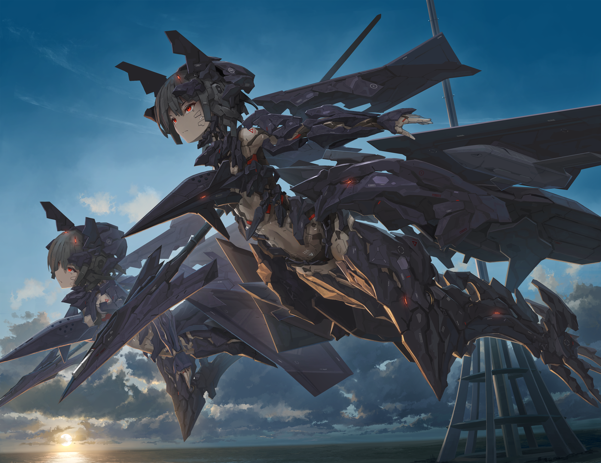 皇牌空战同人(画师:ベア猫(遗伝子组み换えでない))