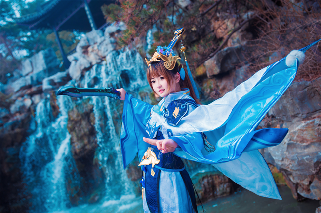 明殇剑网三纯阳萝莉Cosplay5