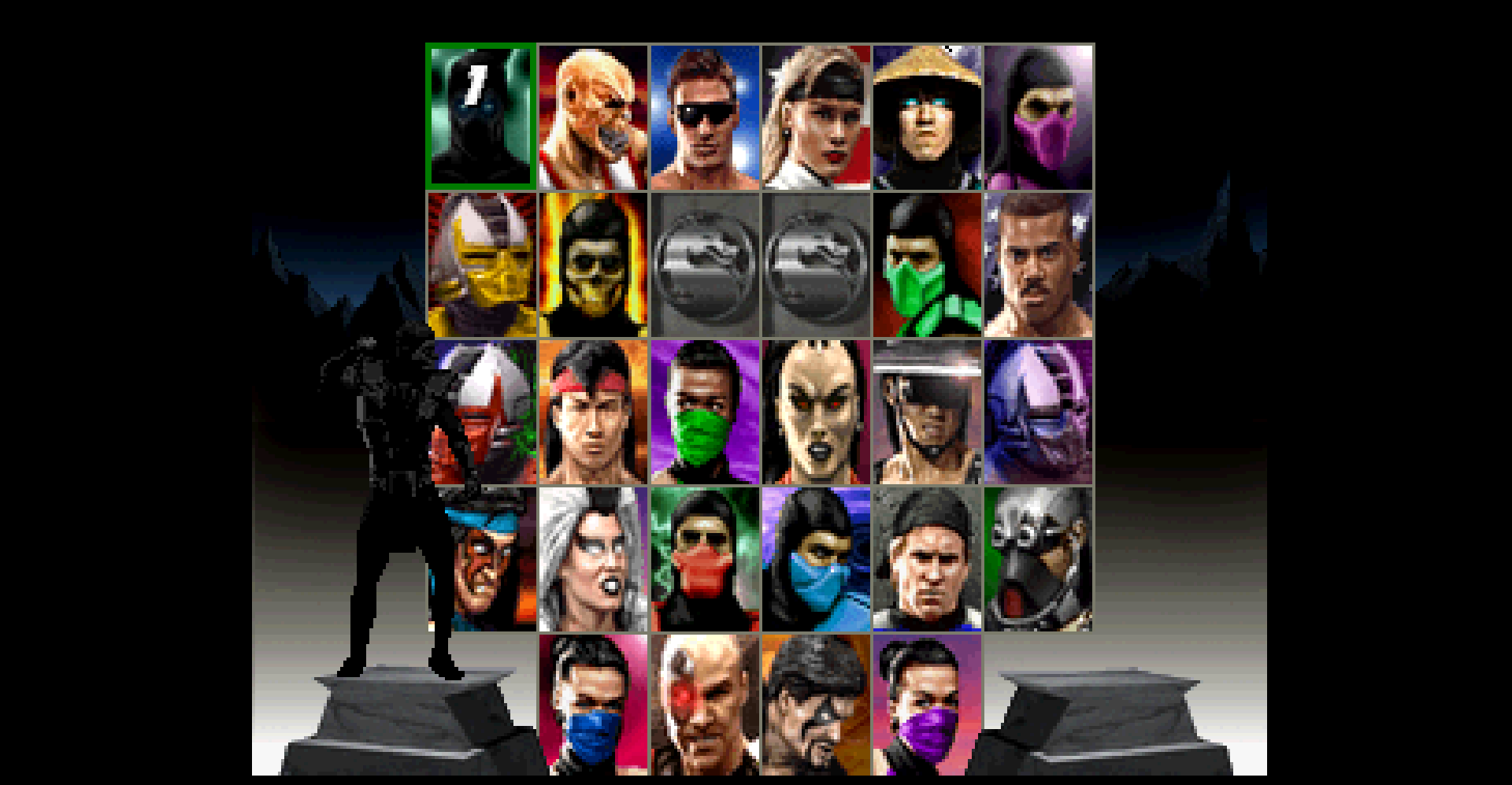 真人快打三部曲 Mortal Kombat Trilogy N64版本游戏截图