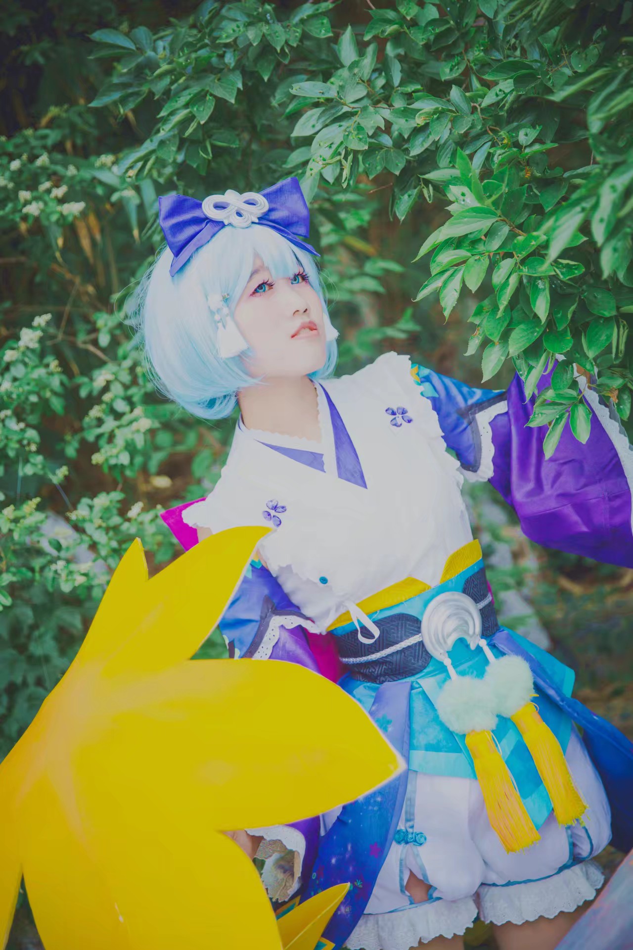 cos正片萤草丹枫秋意