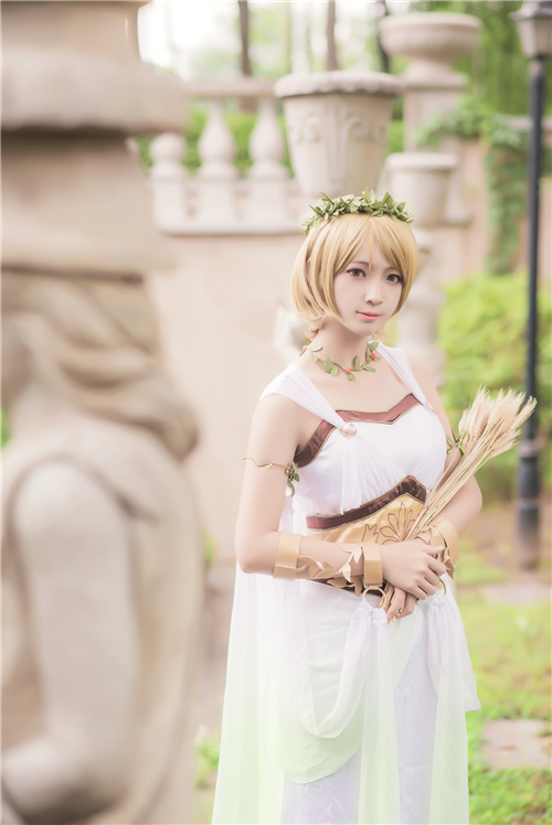 辰苏苏LoveLive花阳Cosplay大米女神2