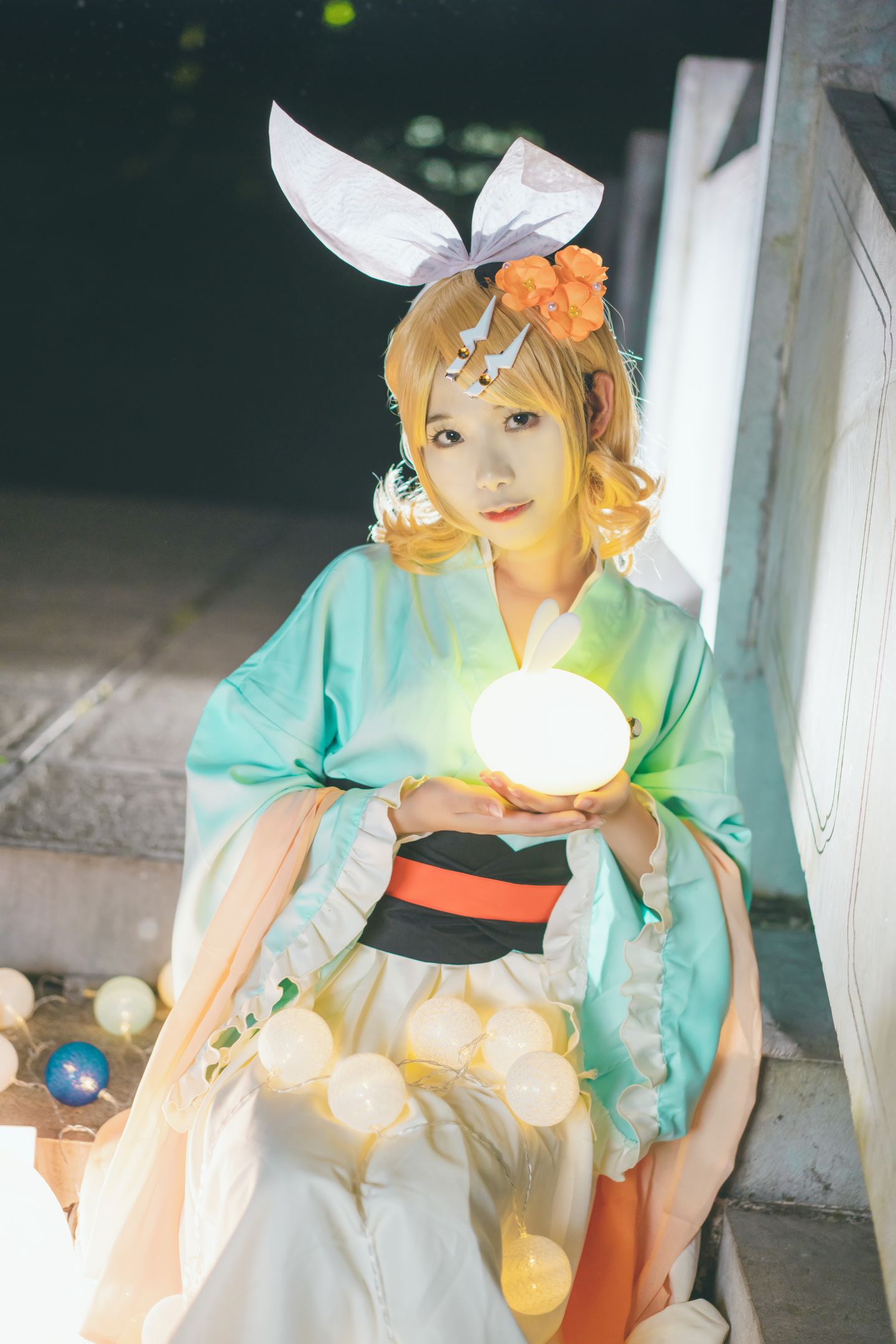 嘉霁VOCALOID镜音铃COSPLAY5