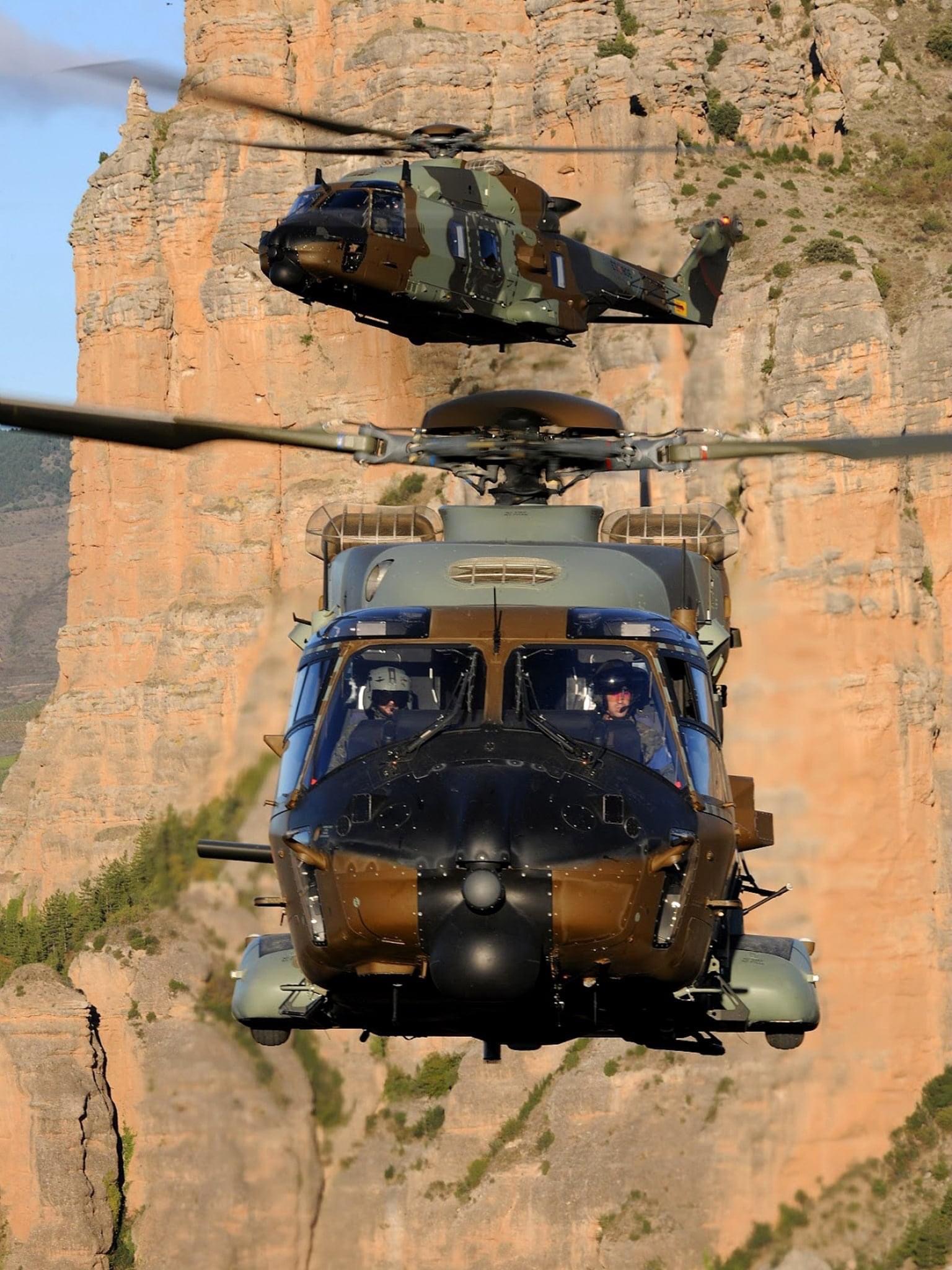 eh101直升机和nh90图片