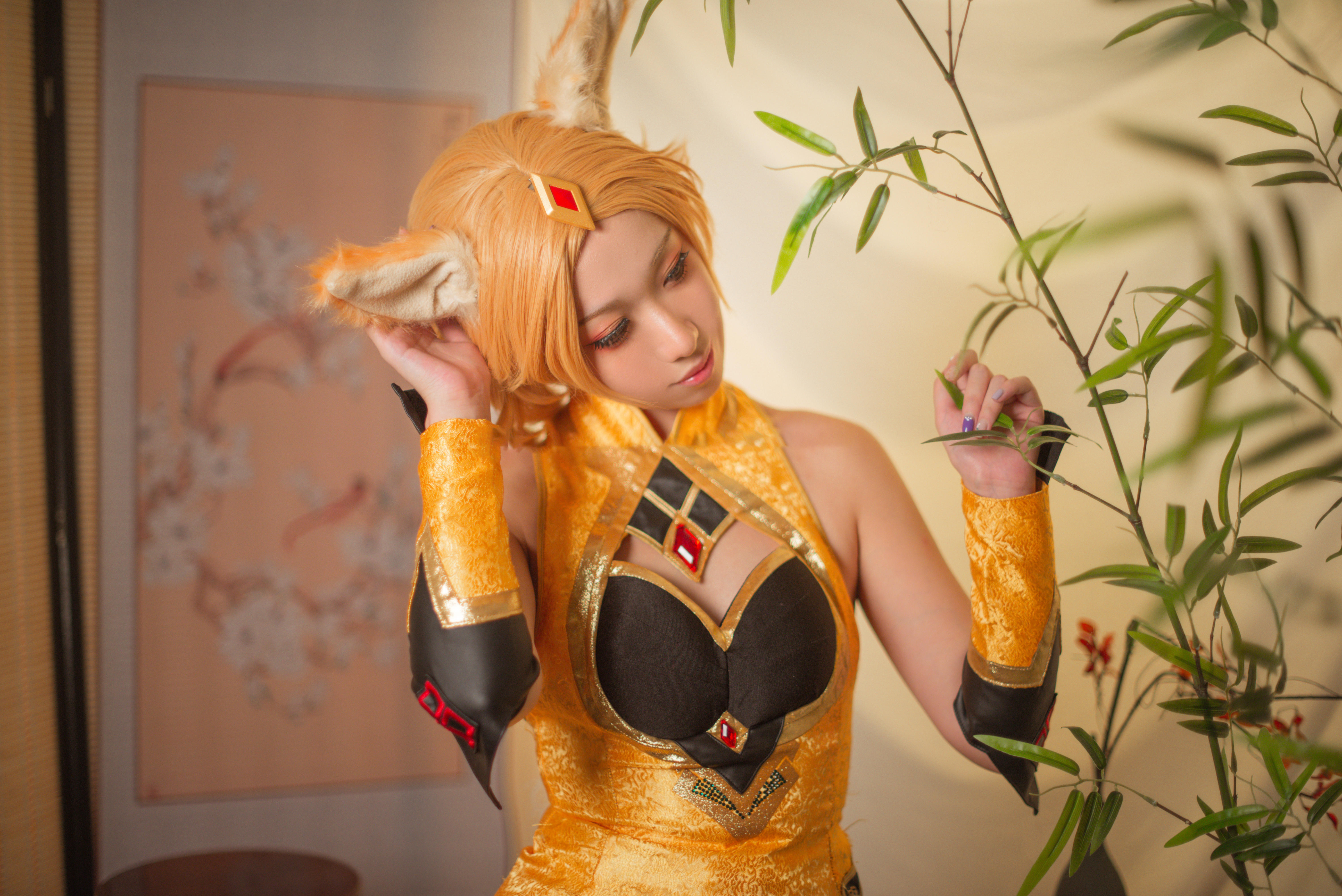 迷惑众生王者荣耀妲己cosplay4