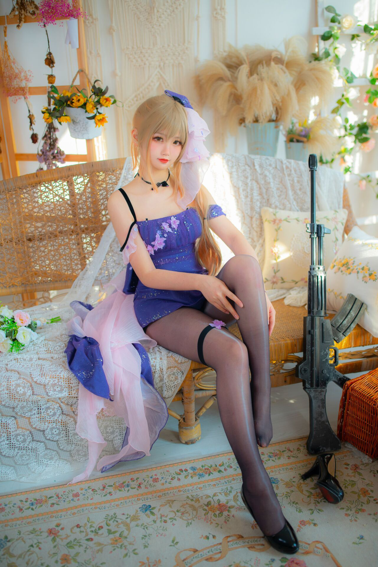 Li画晴少女前线k2黎明之前cosplay1