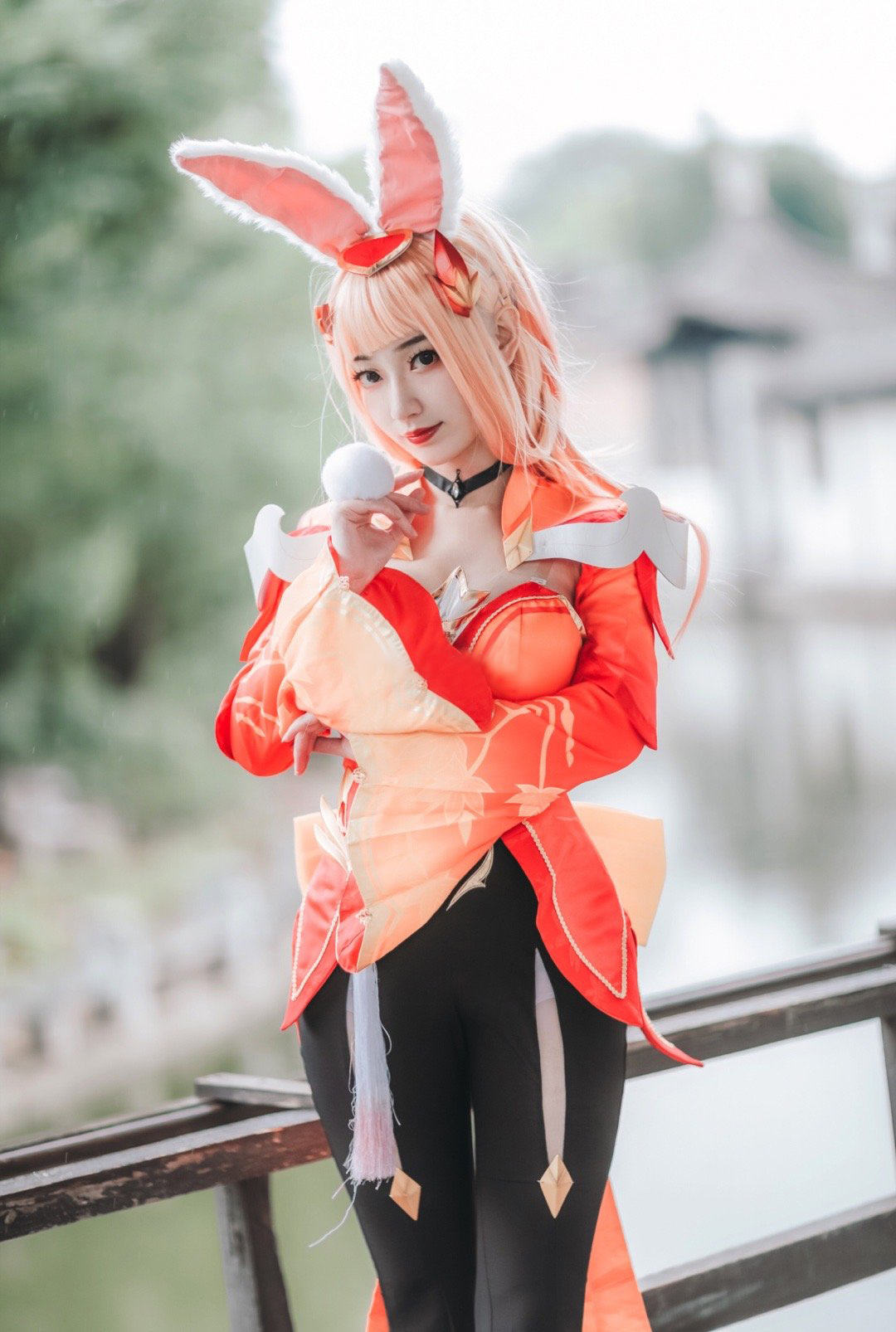 桃墨王者荣耀公孙离cosplay1