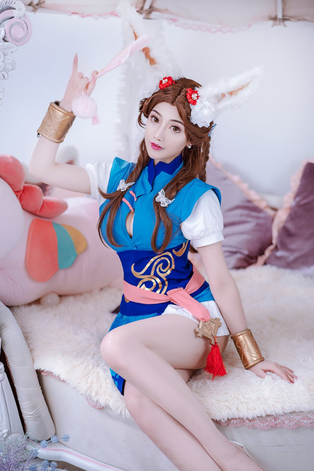 露兒大魔王龙之谷百里香cosplay5