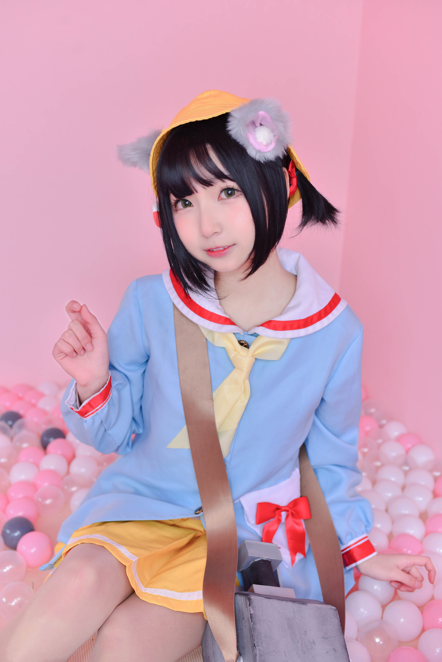 橙喵碧蓝航线如月睦月cosplay3