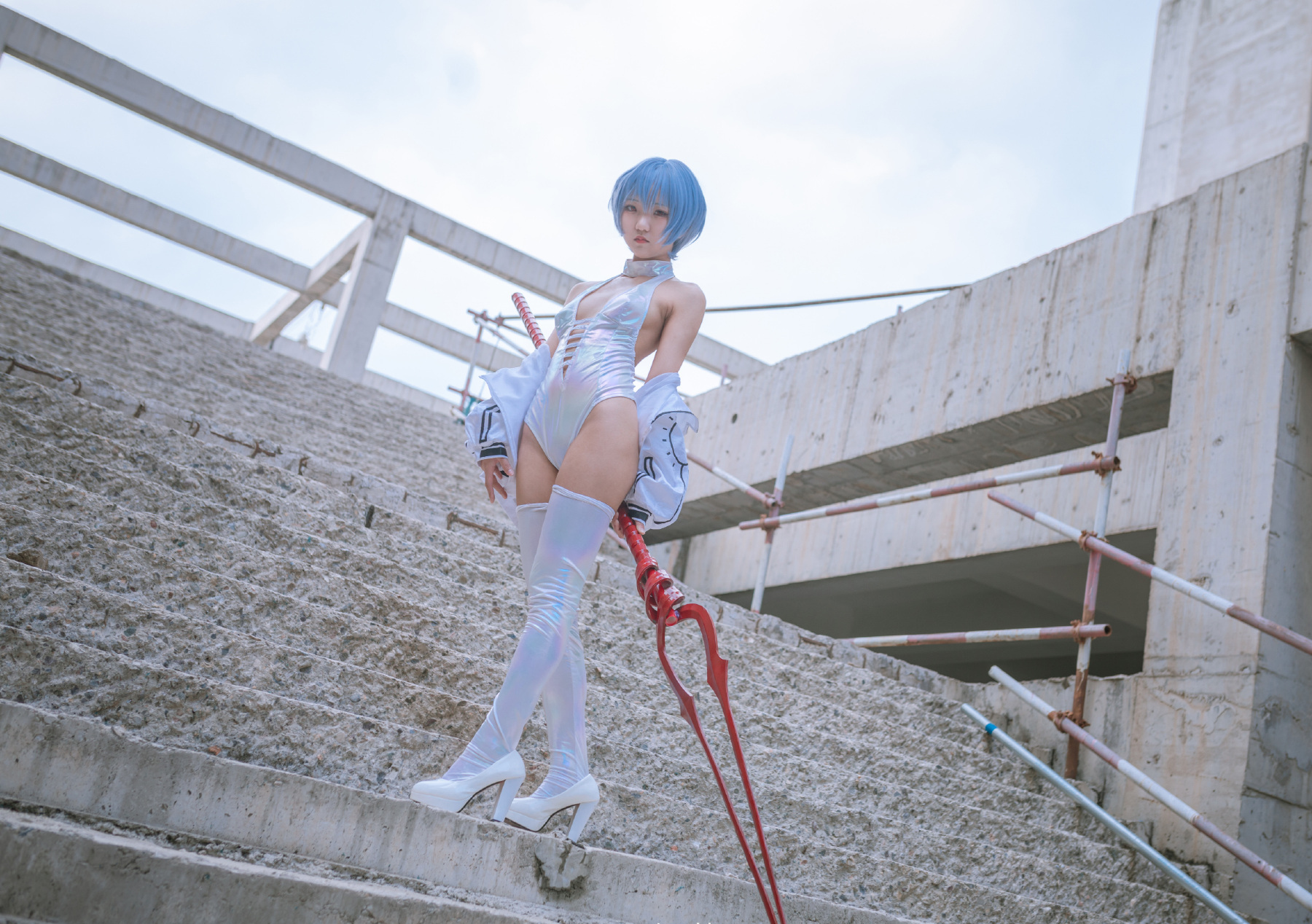 绿茄子nasubi EVA ASS绫波丽cosplay2