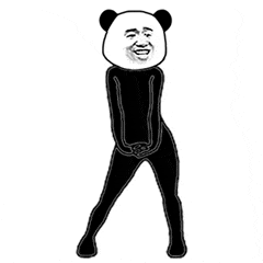 熊猫头跳舞动图
