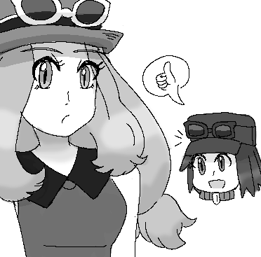 卡瑟# 卡瑟永恒哦哦～先放自已画的卡勒姆和瑟蕾娜