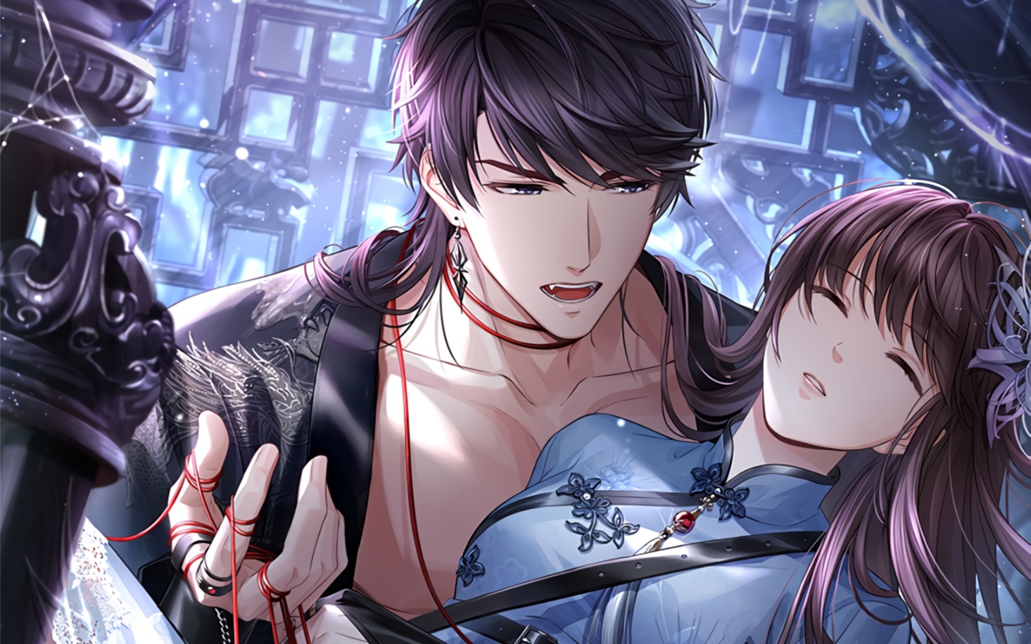 【恋与制作人】李泽言·心网之约|约会全剧情|老李盘丝洞网住我的魂