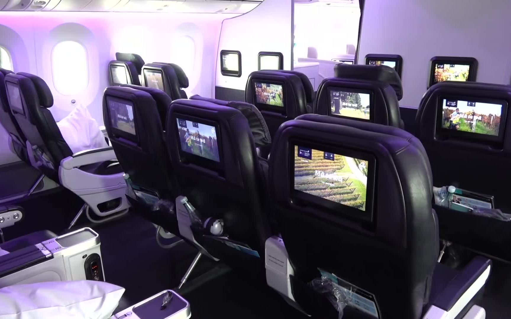 【youtube】新西兰航空|波音787-9|高端经济舱飞行报告(阿德莱德