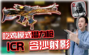 Video herunterladen: COD手游｜吃鸡模式潜力枪！ICR-1含沙射影传奇枪｜解说KH