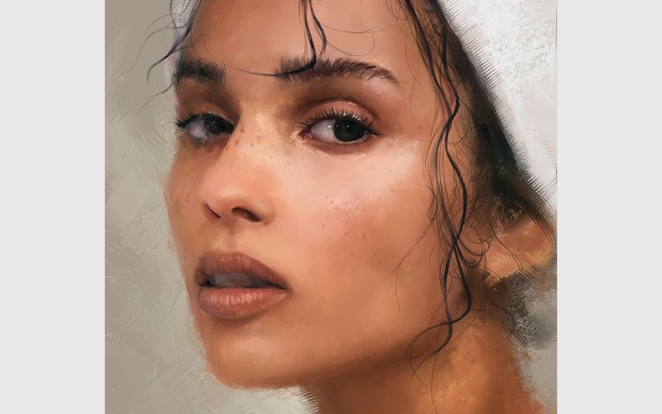 【厚涂过程】试试不同肤色的小姐姐~_哔哩哔哩 (゜-゜)つロ 干杯