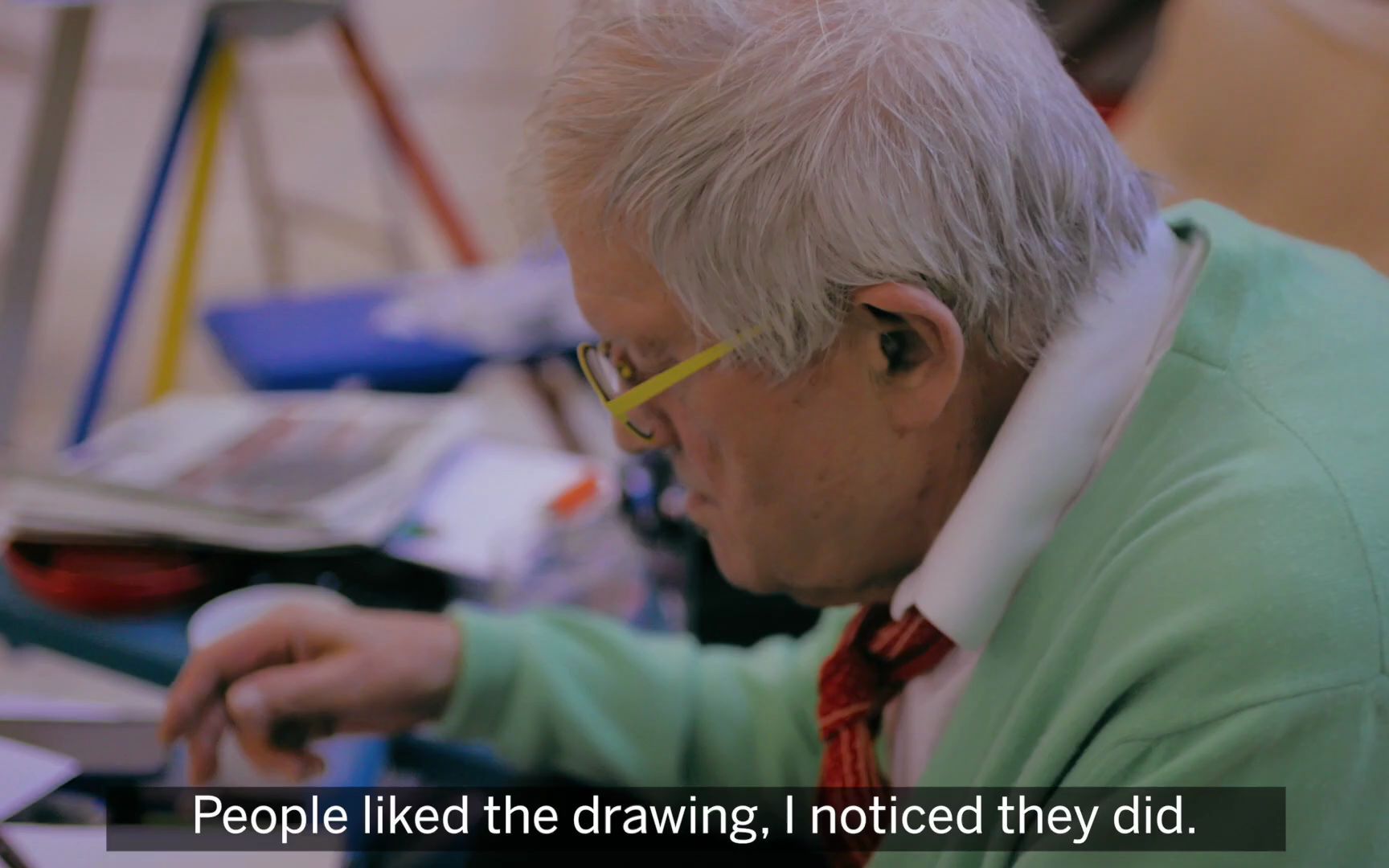 [图]What Makes An Artist? David Hockney