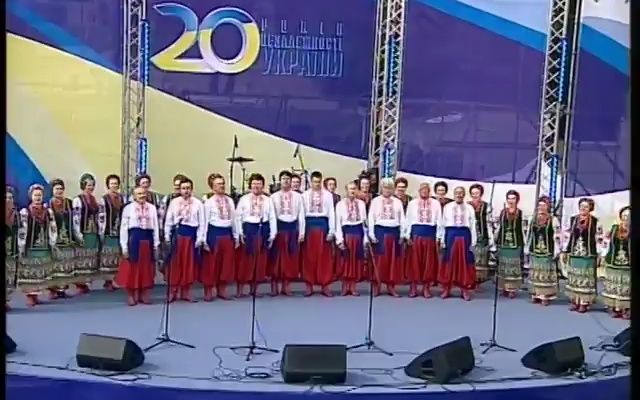 [图]乌克兰民歌《万岁，自由的乌克兰》（Хай живе вільна Україна）