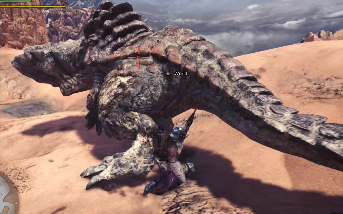 怪物猎人世界 土砂龙_哔哩哔哩 (゜-゜)つロ 干杯~-bilibili