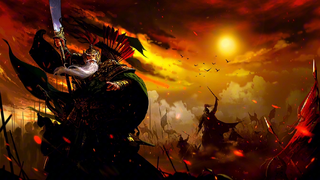 定军山之战,一刀斩杀夏侯渊,所以黄忠三国实力如何呢#率土之滨 #率土