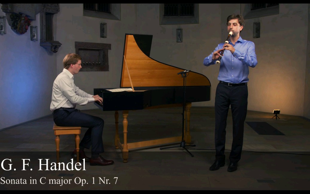 [图]【竖笛】Teun & Teun play Handel recorder sonata in C major | 亨德尔C大调竖笛奏鸣曲