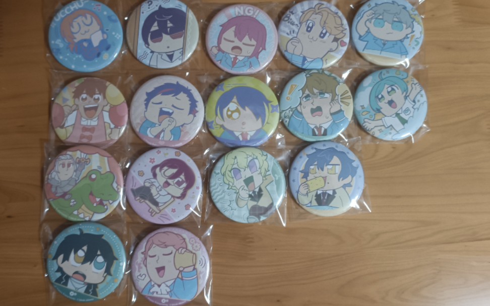 【es2】 记录生活| 开箱 开开es国谷大川吧唧