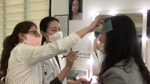 半永久化妆资格证 K Beauty School 韩国美光美容学校院长亲自监督指导学生半永久化妆施术 哔哩哔哩 つロ干杯 Bilibili