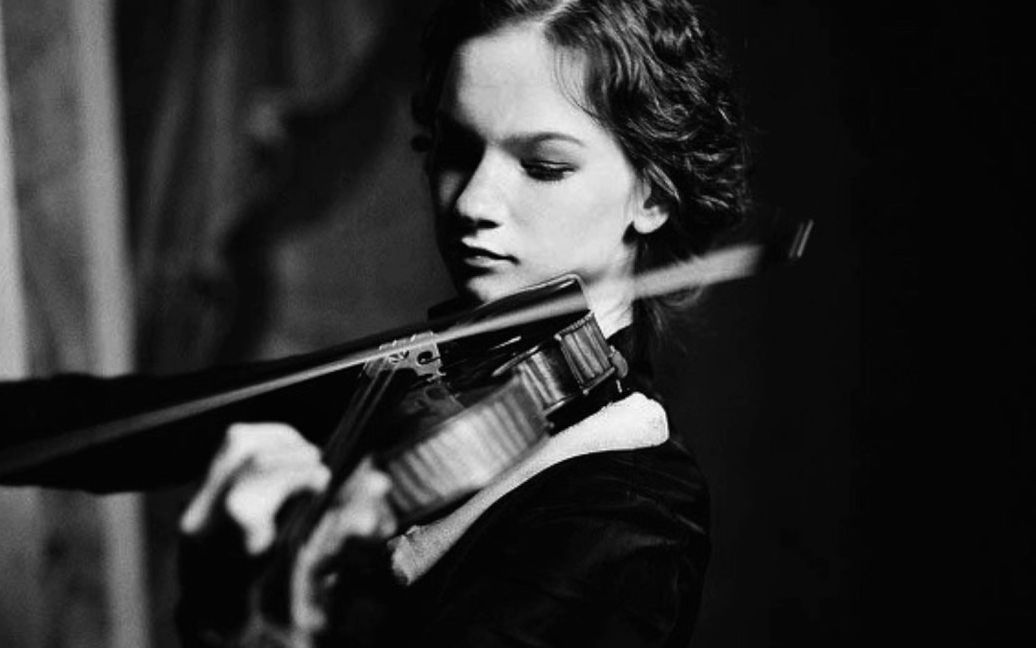 [图]巴洛克时代 巴赫 萨拉班德舞曲 Hilary Hahn - Bach Sarabande (HD)