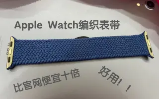 苹果编织表带 搜索结果 哔哩哔哩 Bilibili