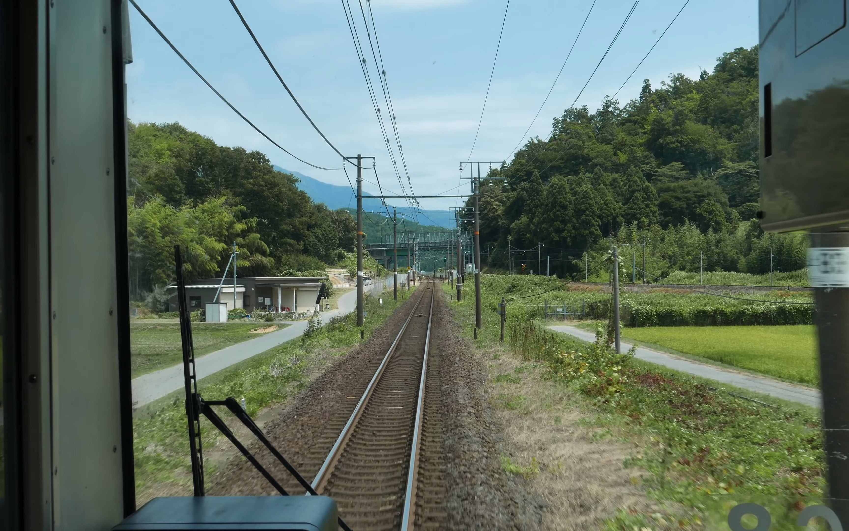 「东海道线」前面展望(米原-大垣)「311系」[4k]jr tokaido line[cab