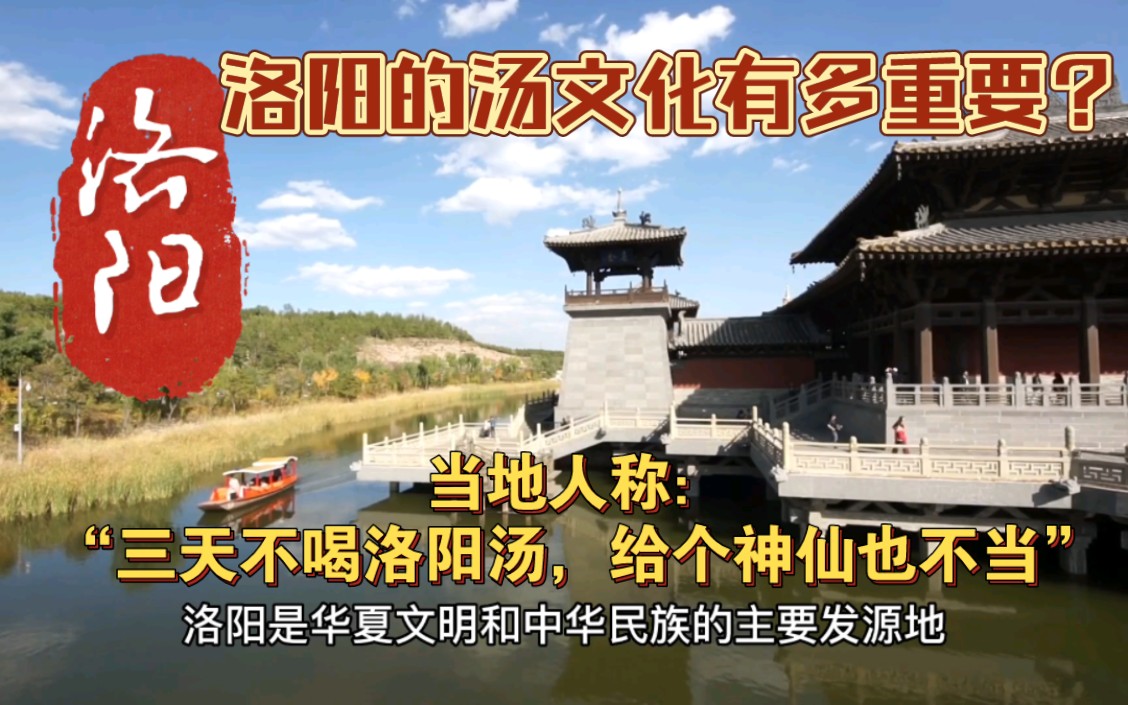 河南洛阳人对汤文化有多重要?当地人称“三天不喝洛阳汤,给个神仙也不当”是这样吗?本地人出来证明一下!哔哩哔哩bilibili