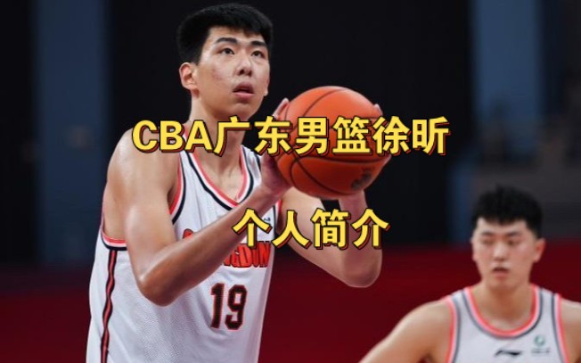 CBA广东男篮徐昕个人简介,曾放弃北京赴美雏鹰计划,选择广东哔哩哔哩bilibili