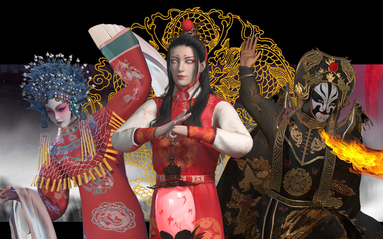【探灵笔记】承千年底蕴,扬传统文化,国韵戏曲服饰将随新版本登场!