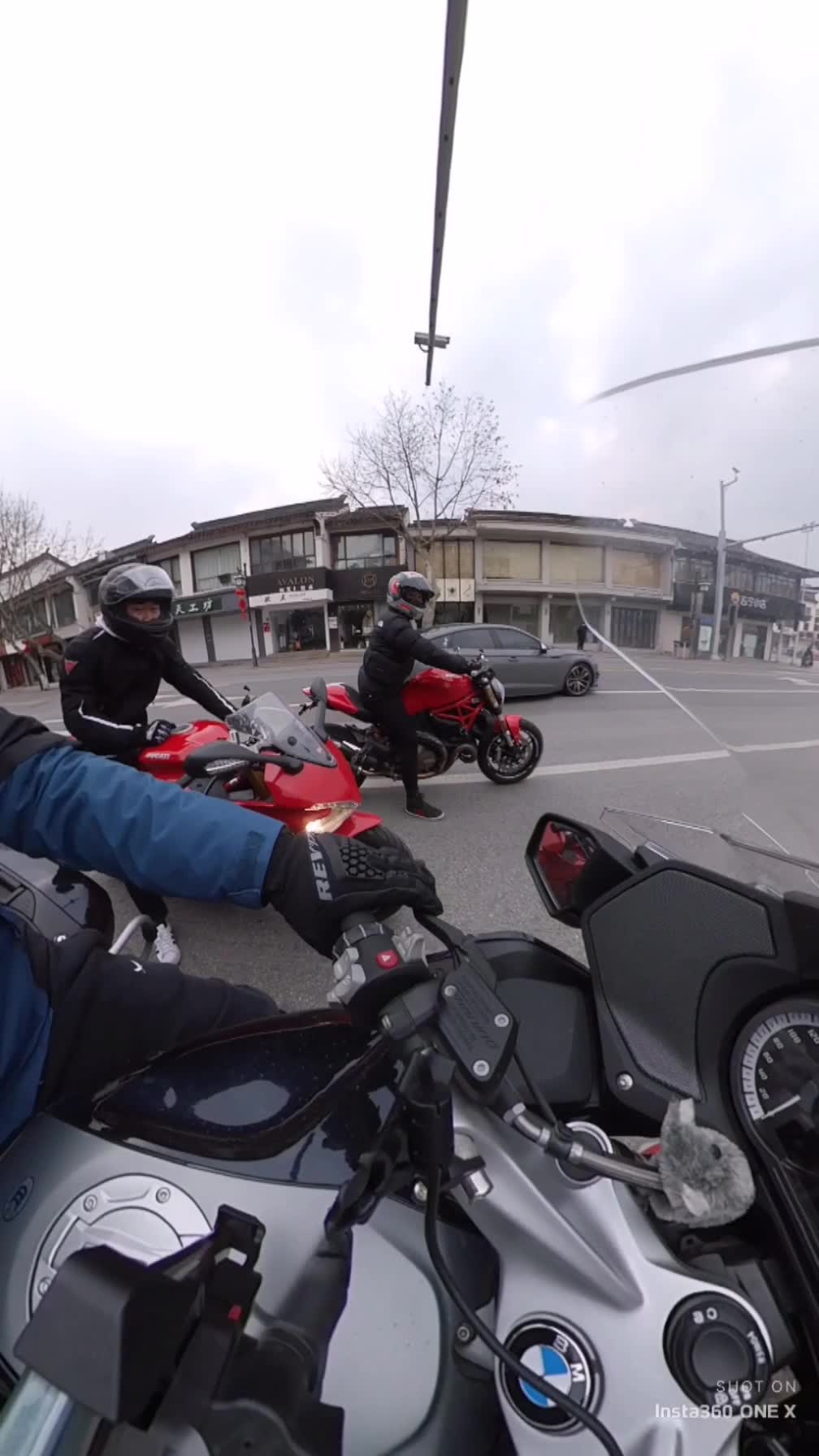 【insta360】宝马r1200 第一视角溜车
